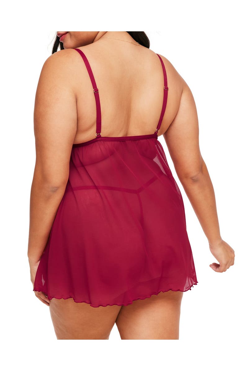 Adore Me Amorata Babydoll Lingerie, Alternate, color,