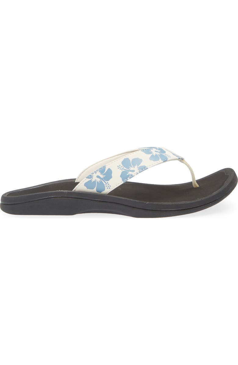OluKai Ohana Flip Flop, Alternate, color, White Sand / Pua