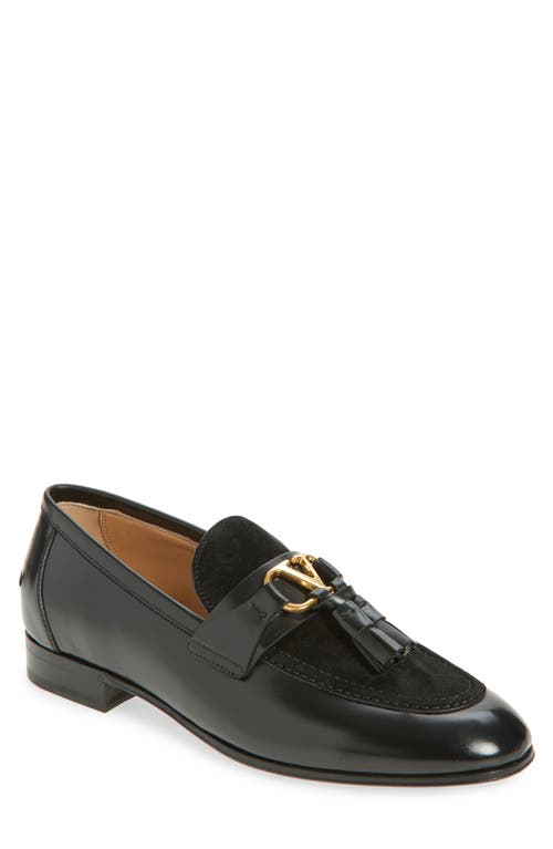Valentino Garavani VLOGO Loafer in Black at Nordstrom, Size 42