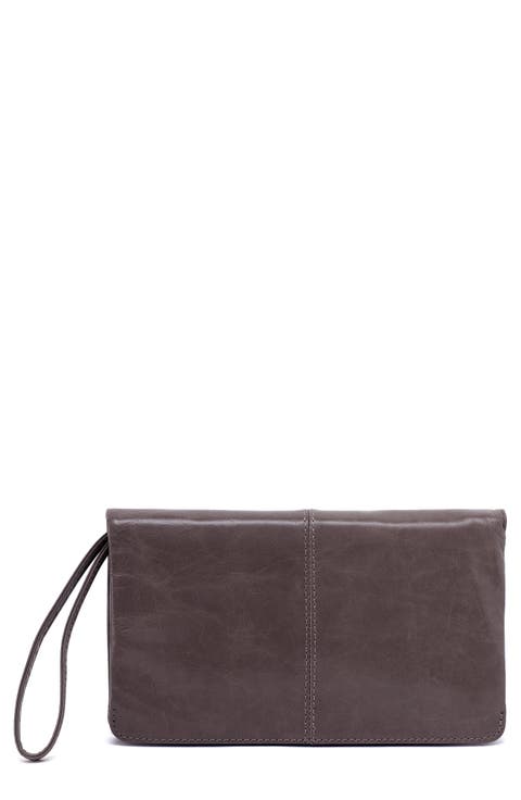 Evolve Leather Clutch