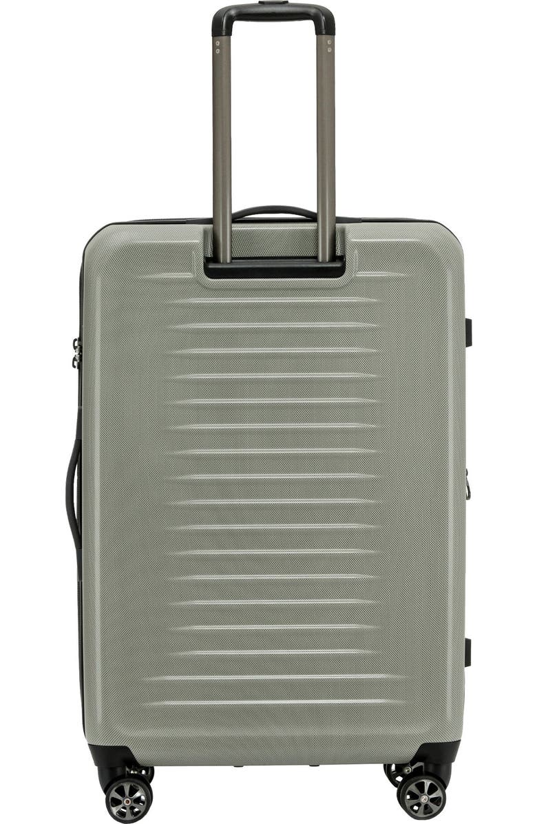 Spyder Rails 29 Inch Expandable Hardside Upright Suitcase, Alternate, color, Moss Gray