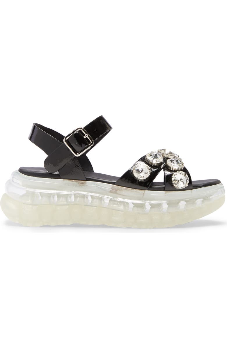 Jeffrey Campbell Quarter Strap Platform Sandal, Alternate, color,