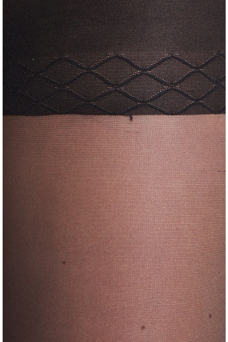 Back Seam Pantyhose, Alternate, color, BLACK