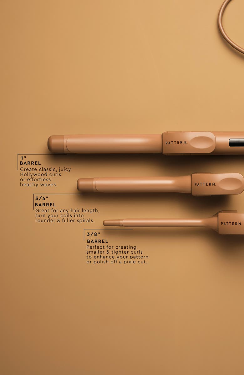 Pattern Beauty Interchangeable Curling Iron, Alternate, color, 