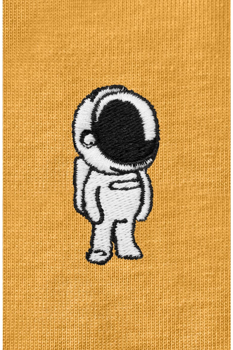 Womens Astronaut Jersey Relaxed Tee, Alternate, color, Mustard