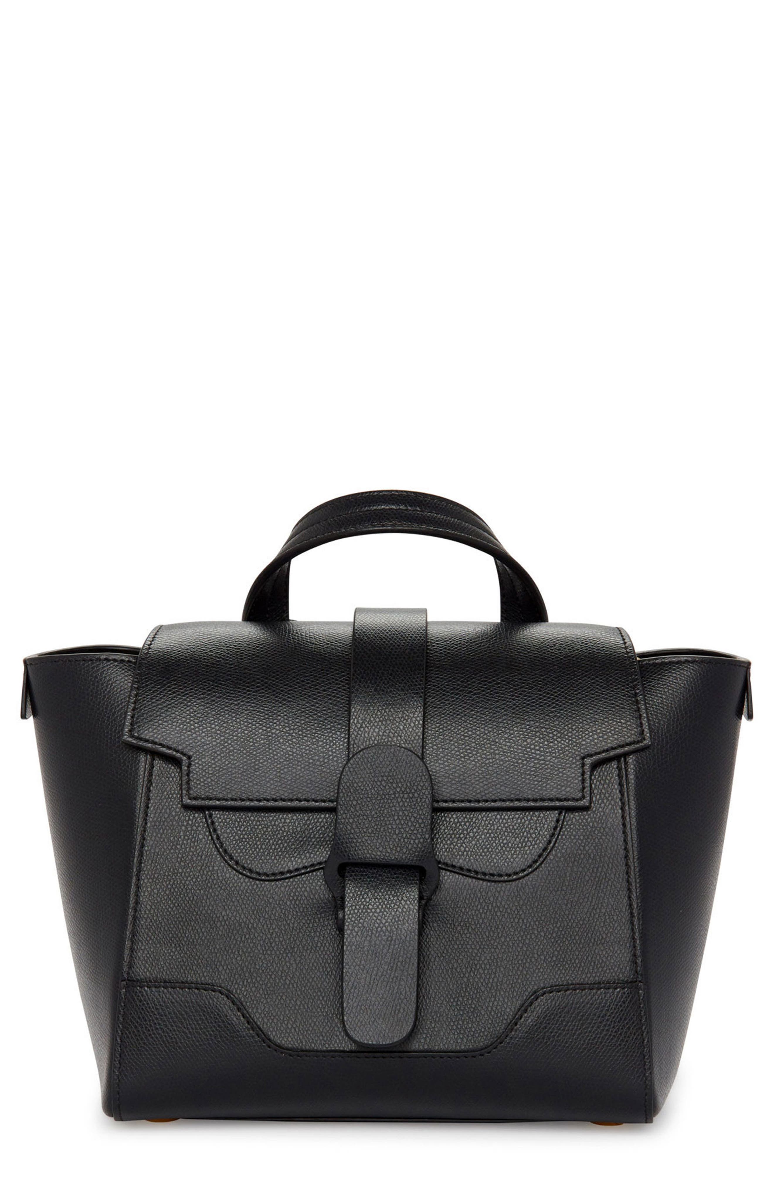 SENREVE Mini Maestra Leather Satchel, Main, color, 