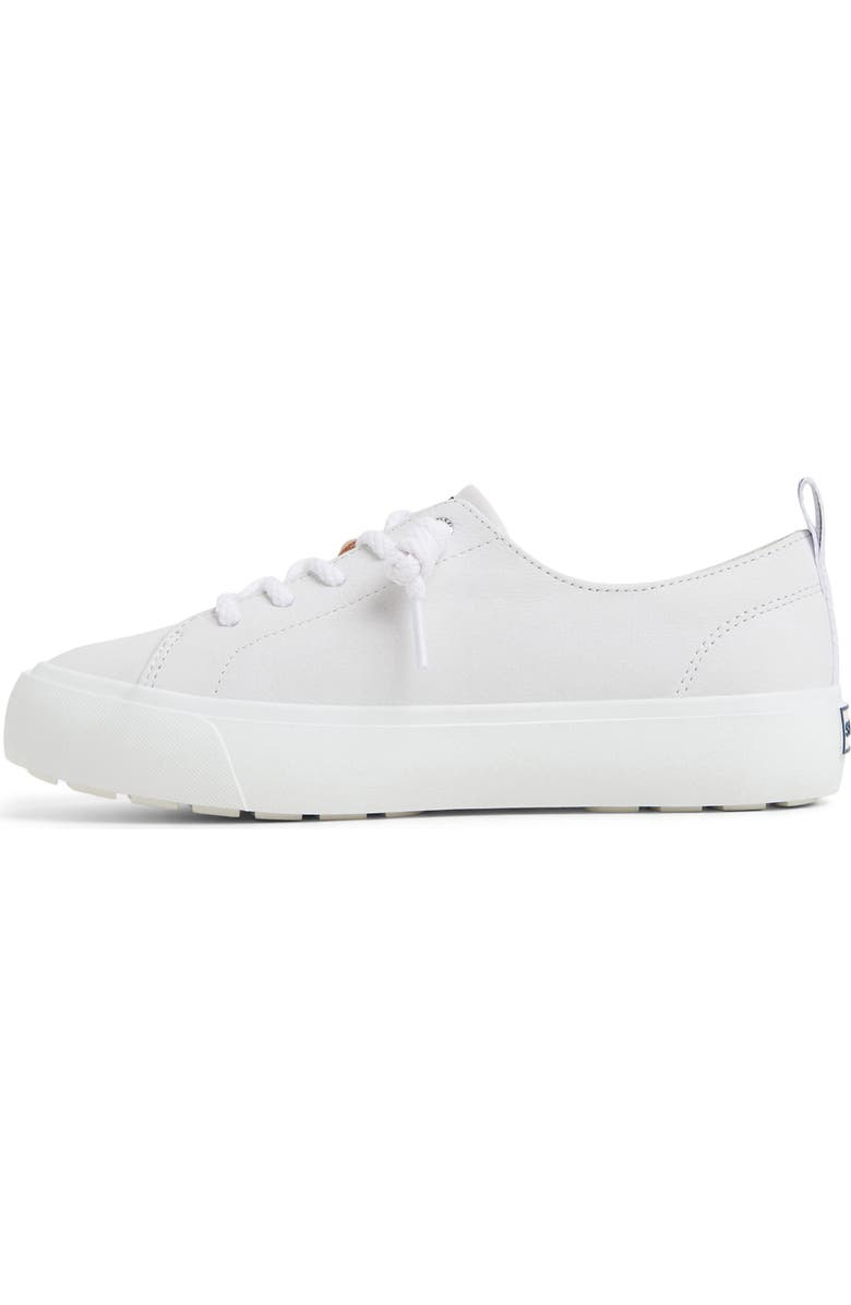 Sperry Cove Lace-to-Toe Sneaker, Alternate, color, White