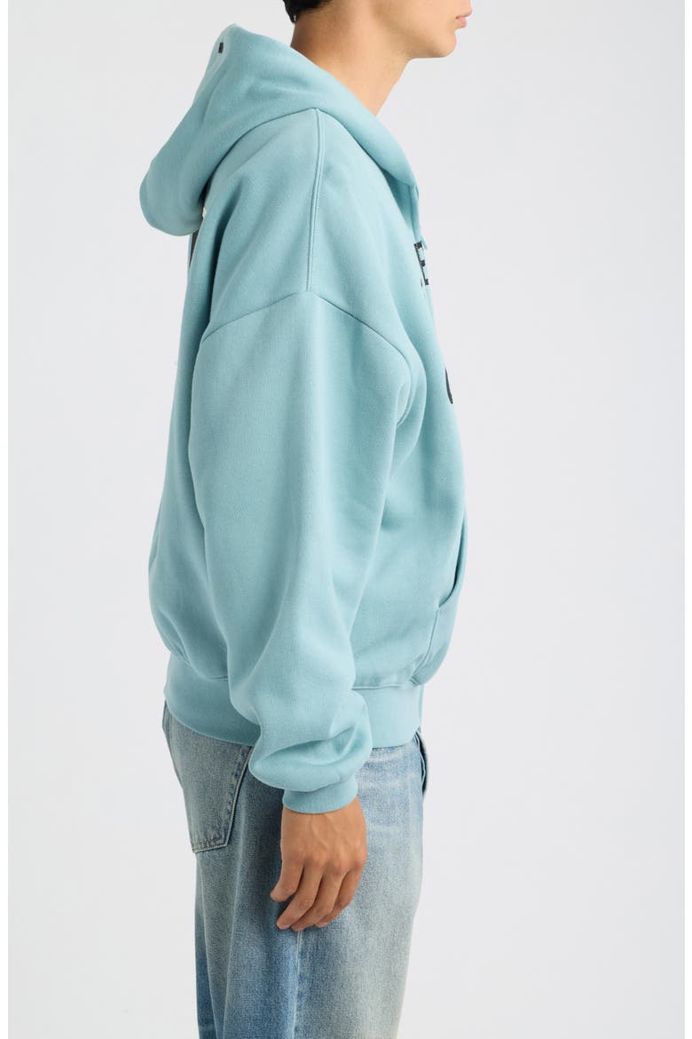 x MLB Full Zip Hoodie, Alternate, color, STONE BLUE