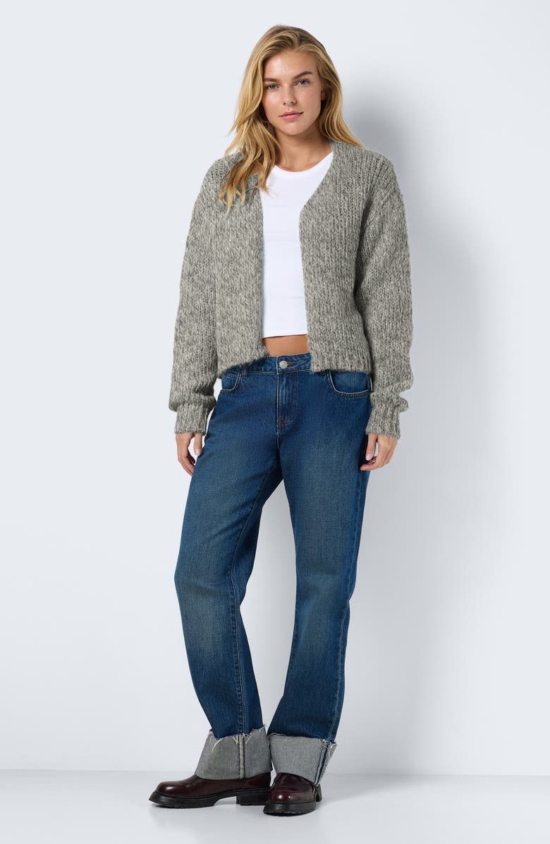 Noisy may Leisa Open Front Cardigan, Alternate, color, 