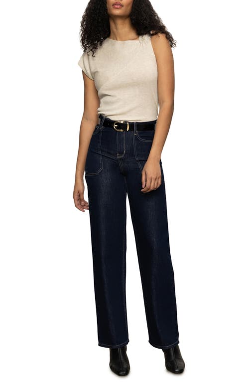 Sanctuary Asymmetric Twist Top In Neutral