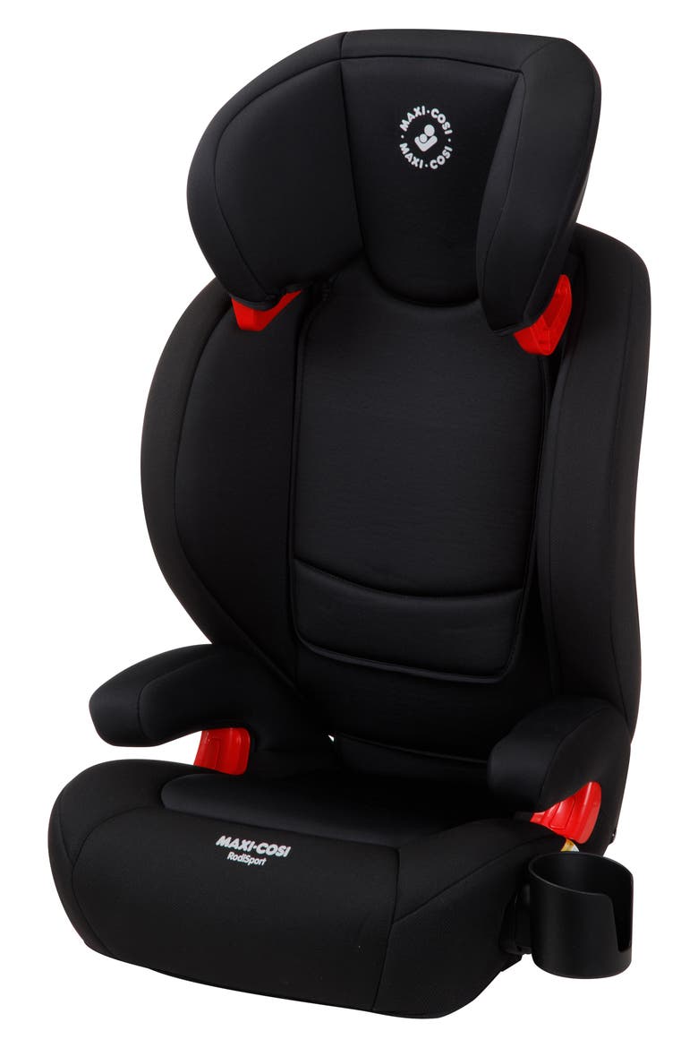 RodiSport Booster Car Seat, Main, color, MIDNIGHT BLACK