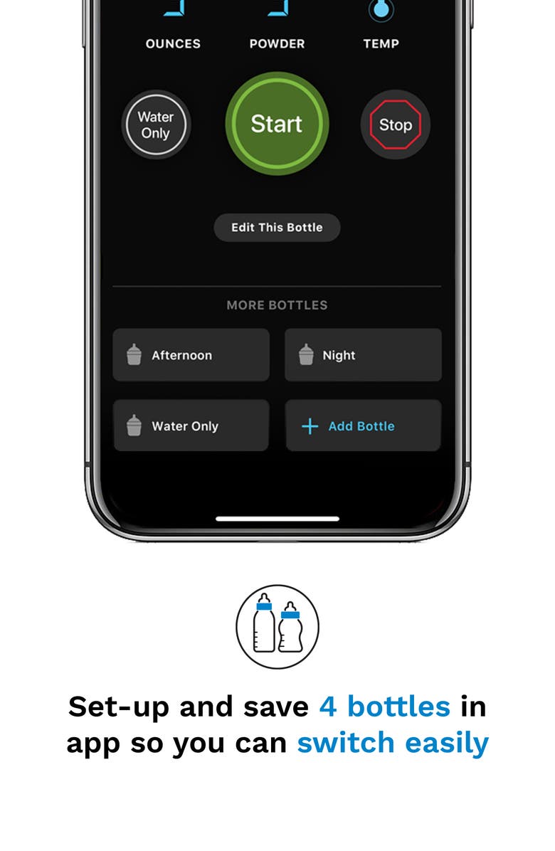 BABY BREZZA Formula Pro Advanced WiFi Formula Maker, Alternate, color, Black