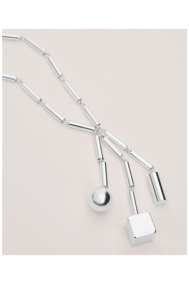 Pendant Necklace, Alternate, color, SILVER