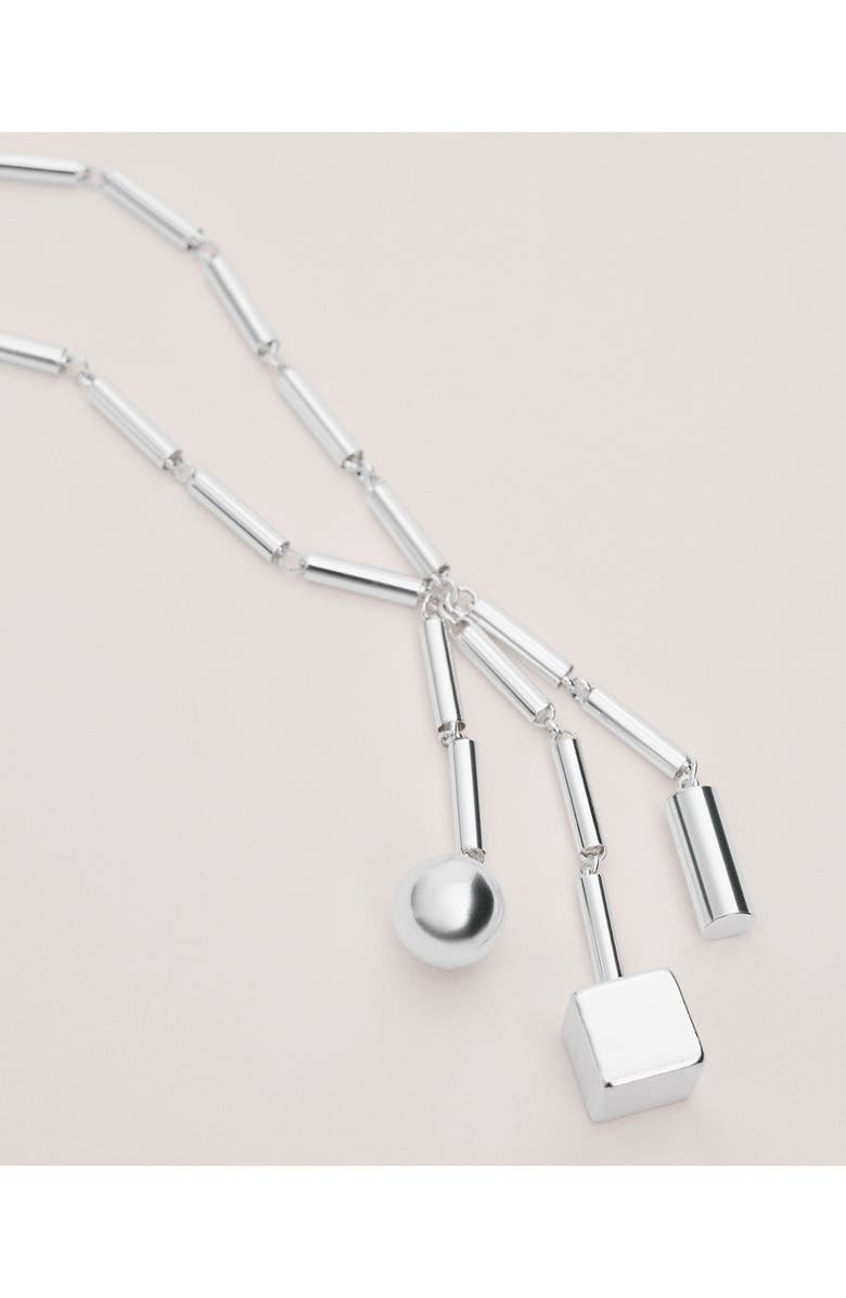 MANGO Pendant Necklace, Alternate, color, Silver