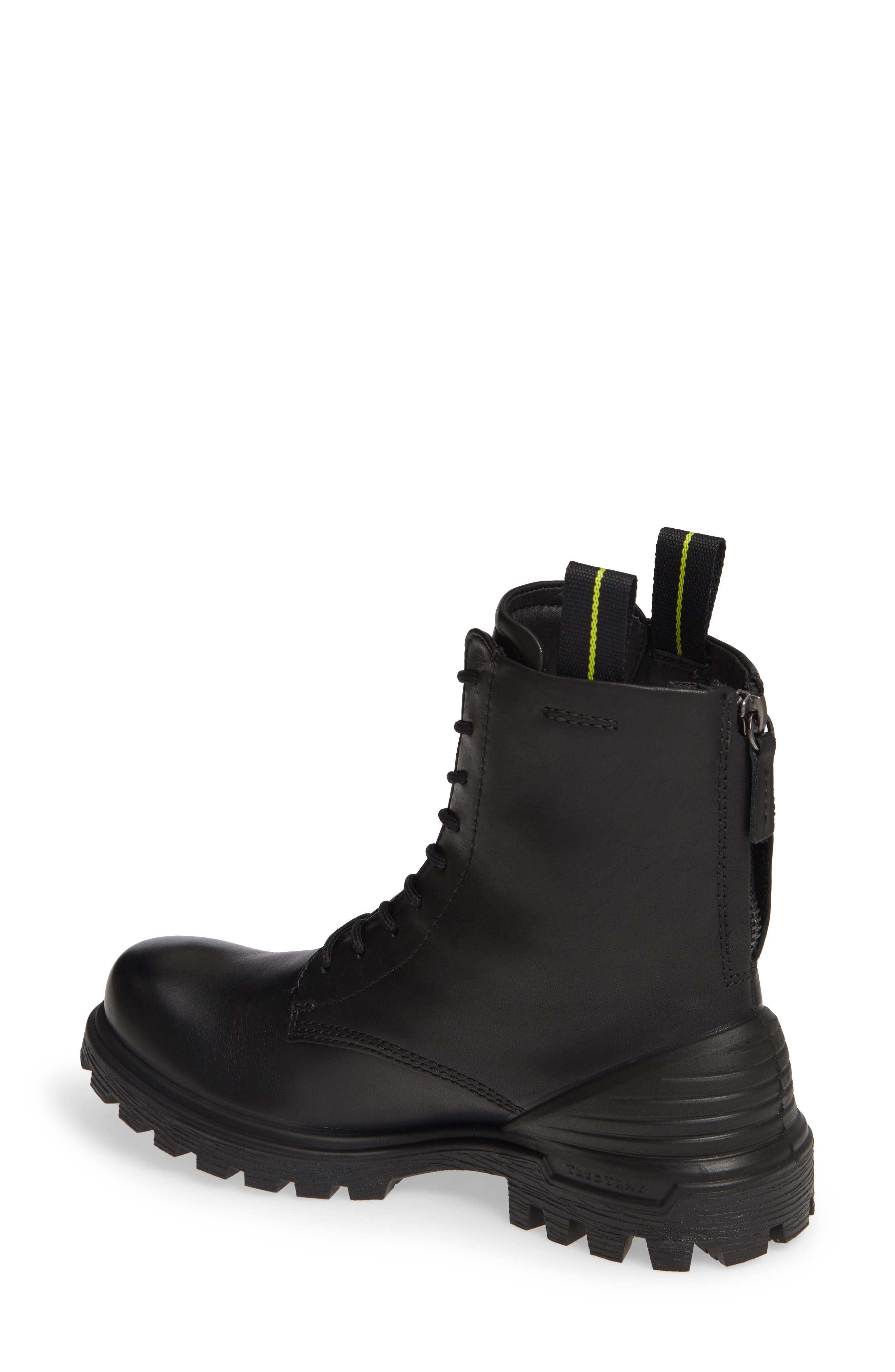 ECCO Tred Tray Waterproof Combat Boot, Alternate, color, 