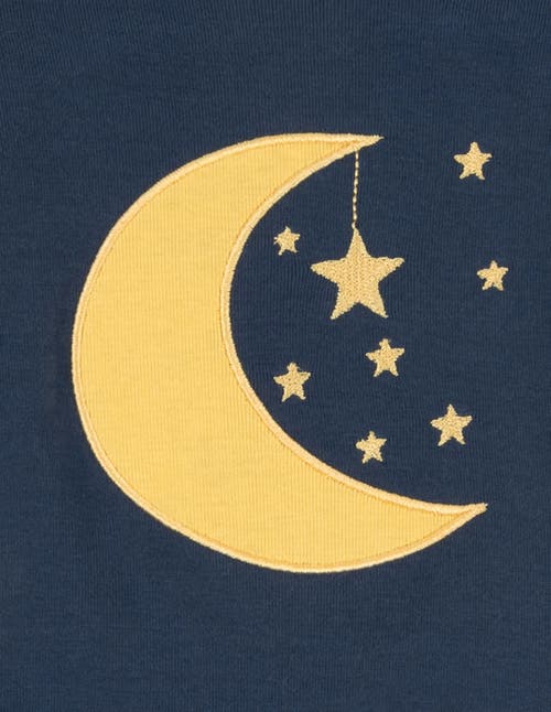Leveret Kids Cotton Two-piece Printed Holiday Pajamas In Blue