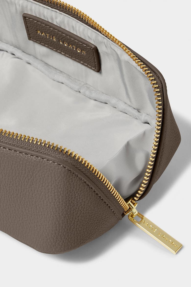 Small Make Up and Toiletry Bag, Alternate, color, Mink