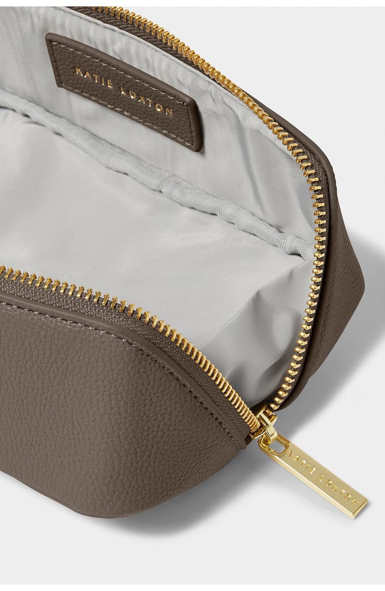 Katie Loxton Small Make Up and Toiletry Bag, Alternate, color, Mink