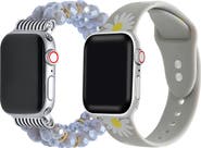 Posh Tech Beaded Bracelet & Silicone Watchband Set