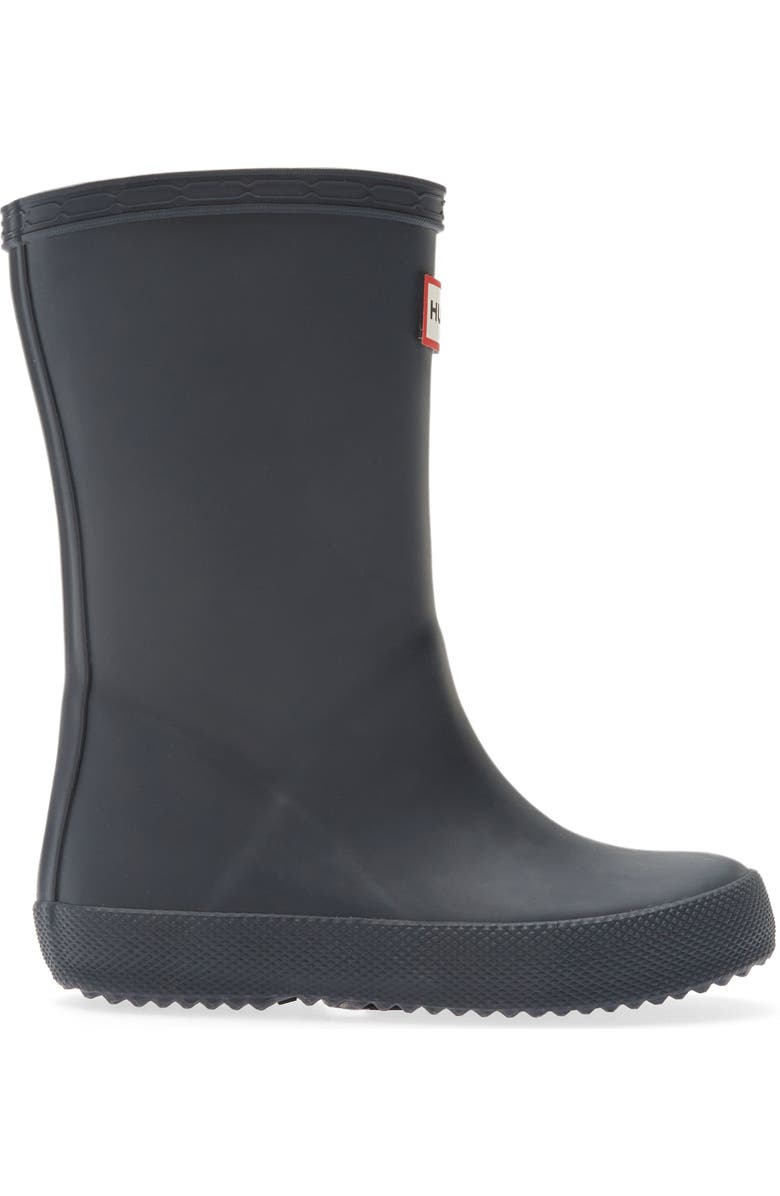 Hunter Kids' First Classic Rain Boot, Alternate, color, Navy