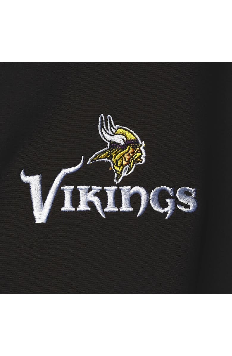 DUNBROOKE Men's Dunbrooke Black Minnesota Vikings Sonoma Softshell Full-Zip Jacket, Alternate, color, Black