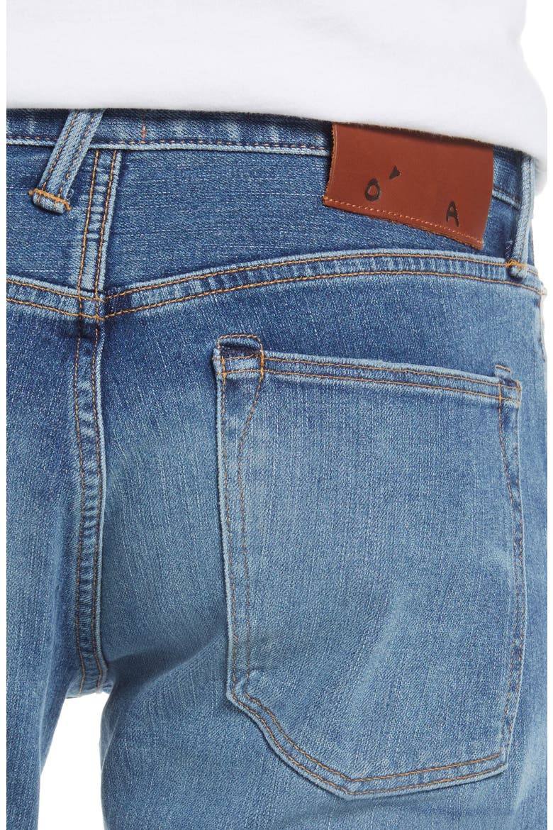 The Pen Slim 10.5-Ounce Stretch Selvedge Jeans, Alternate, color, ACE