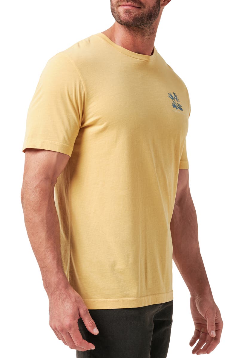 TravisMathew Sky Lounge Floral Graphic T-Shirt, Alternate, color, Rattan