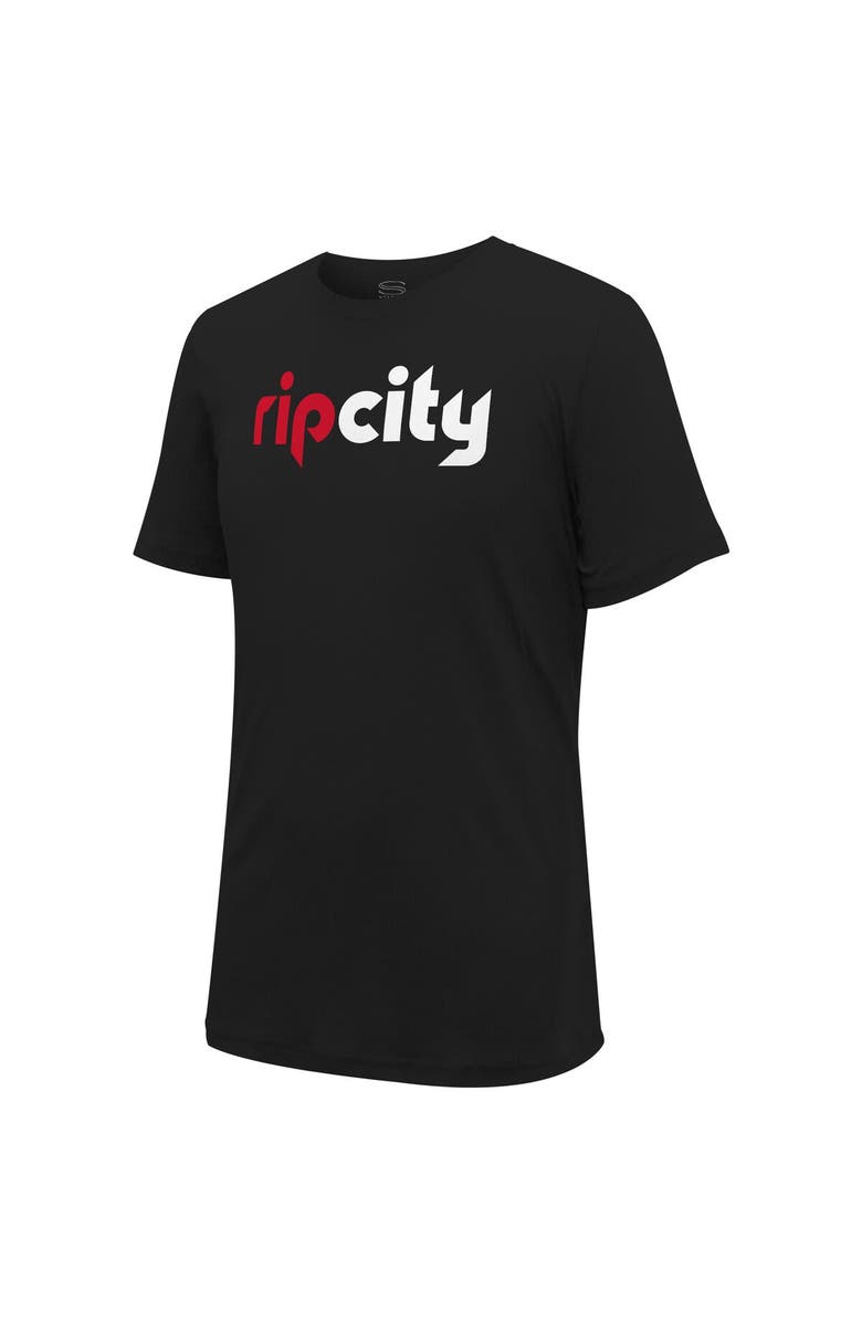 Stadium Essentials Unisex Stadium Essentials Black Portland Trail Blazers Primary Logo T-Shirt, Alternate, color, Black