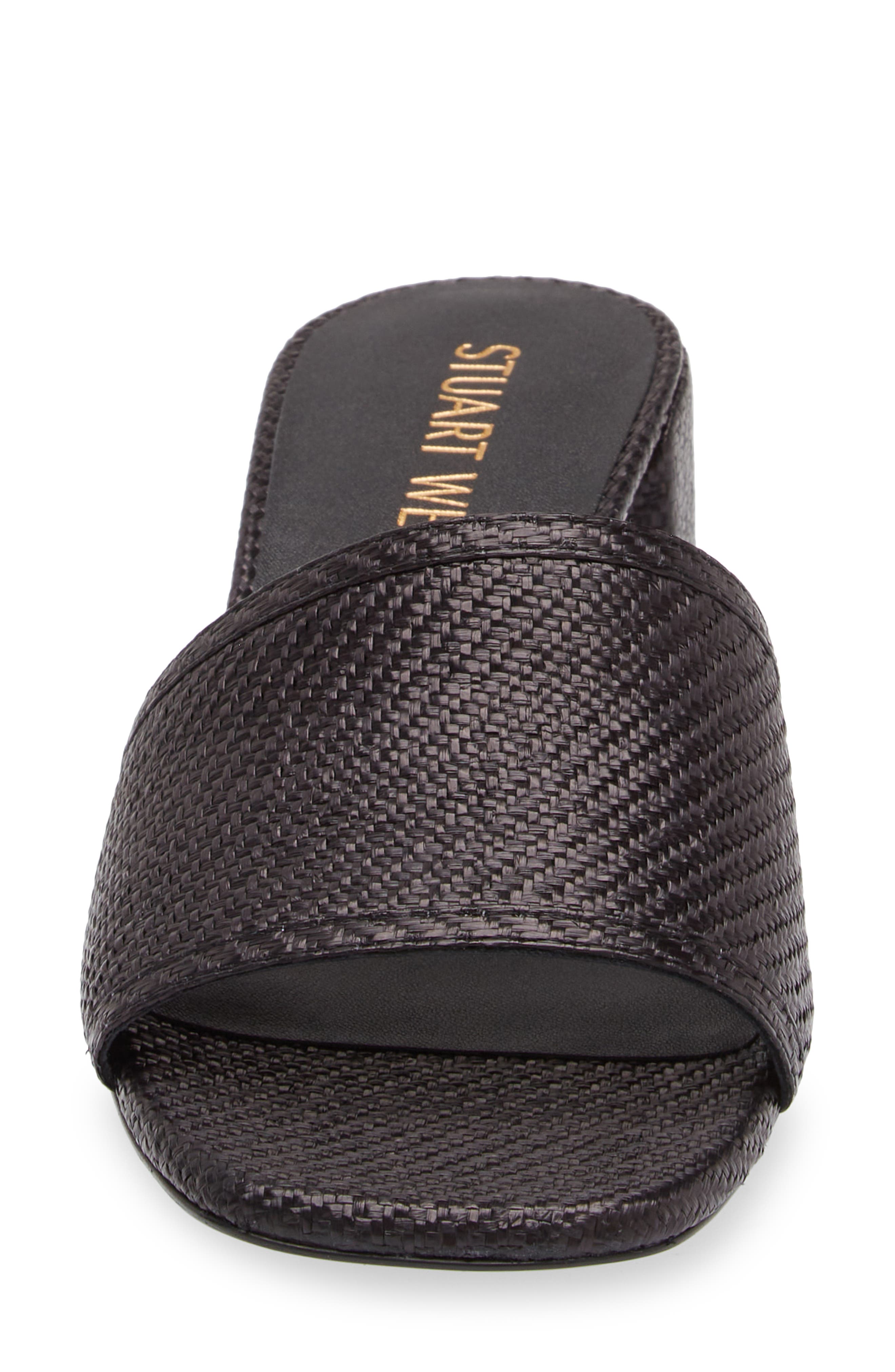 Stuart Weitzman Cayman 35 Block Slide Sandal, Alternate, color, 