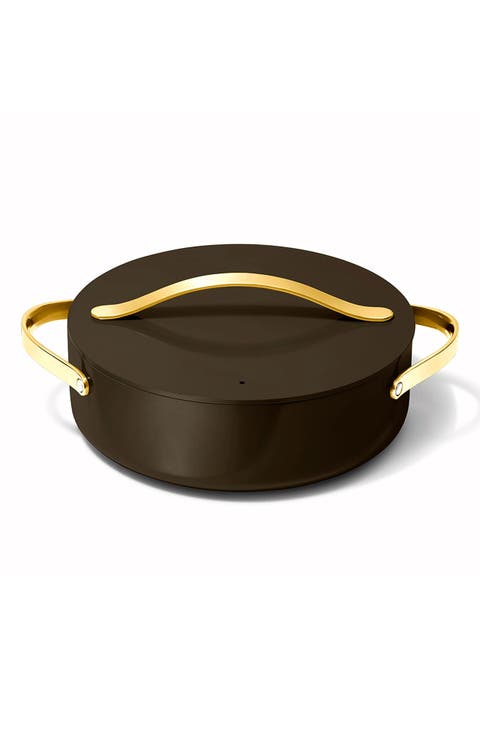 Nonstick Ceramic Rondeau Pan & Lid