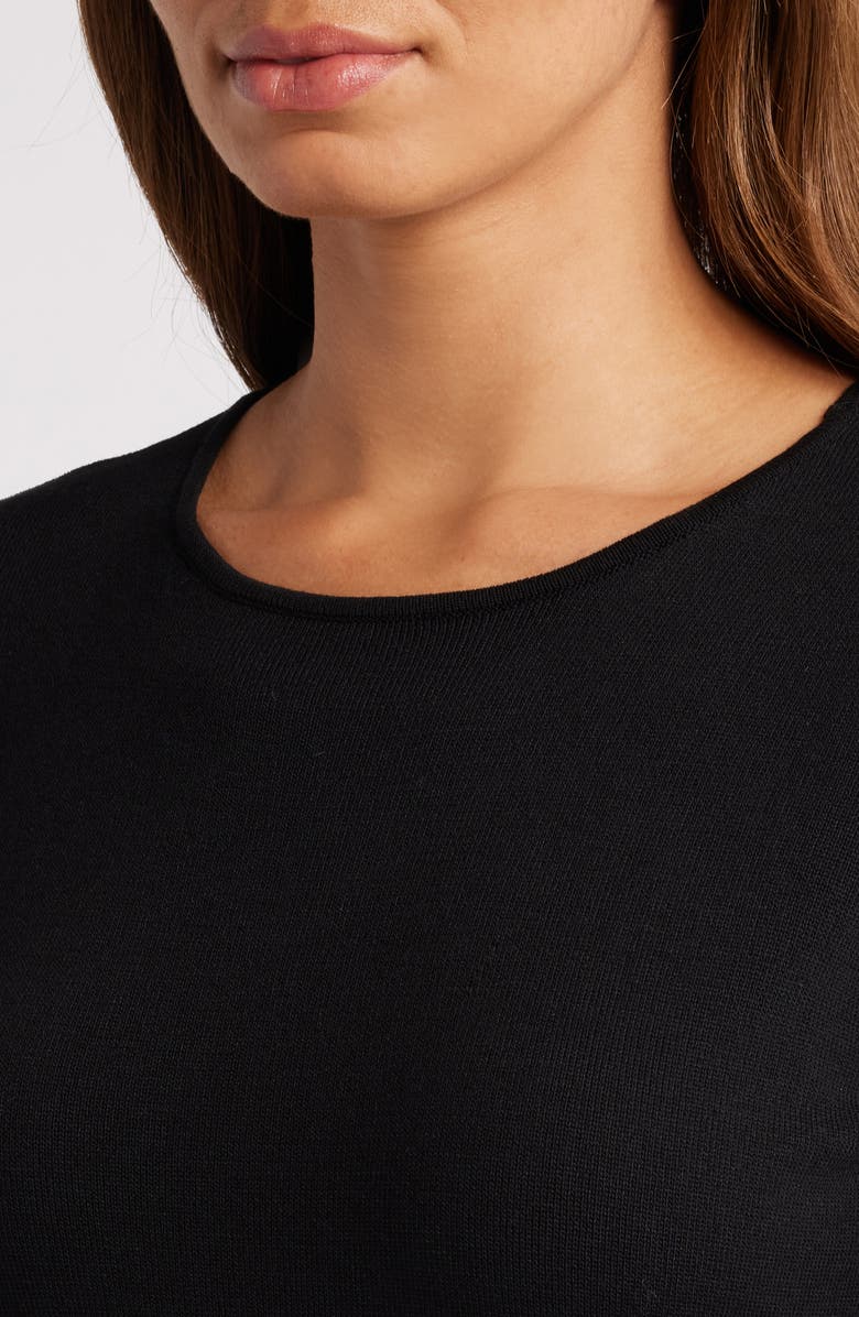 Julia Jordan Pattern Long Sleeve Knit Dress, Alternate, color, 