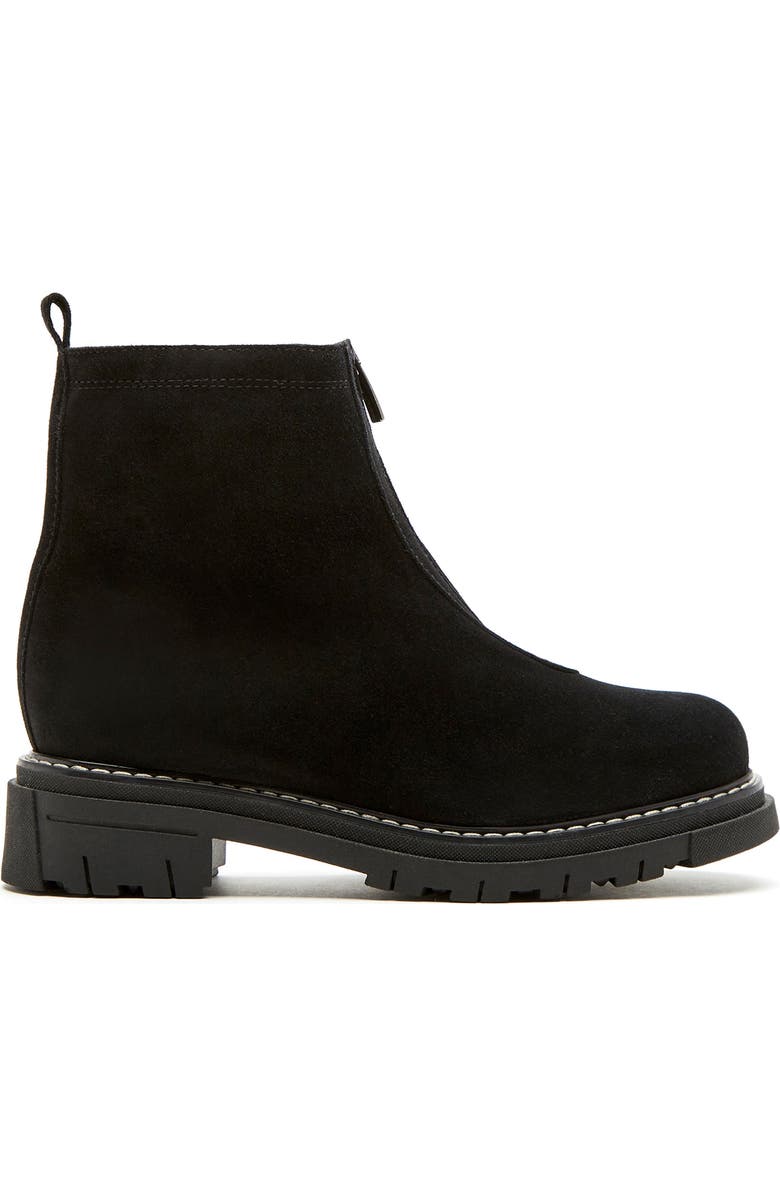 La Canadienne Deon Genuine Shearling Waterproof Bootie, Alternate, color,