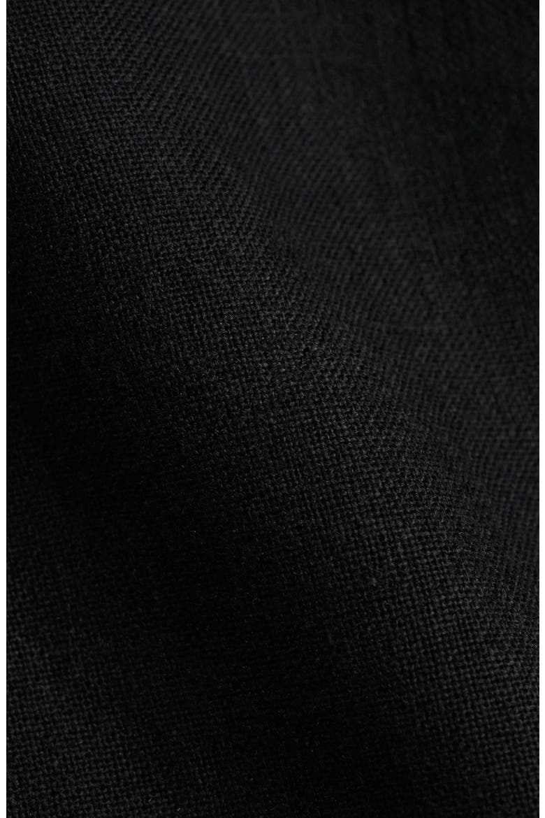Tailored Sleeveless Button-Up Vest, Alternate, color, Black