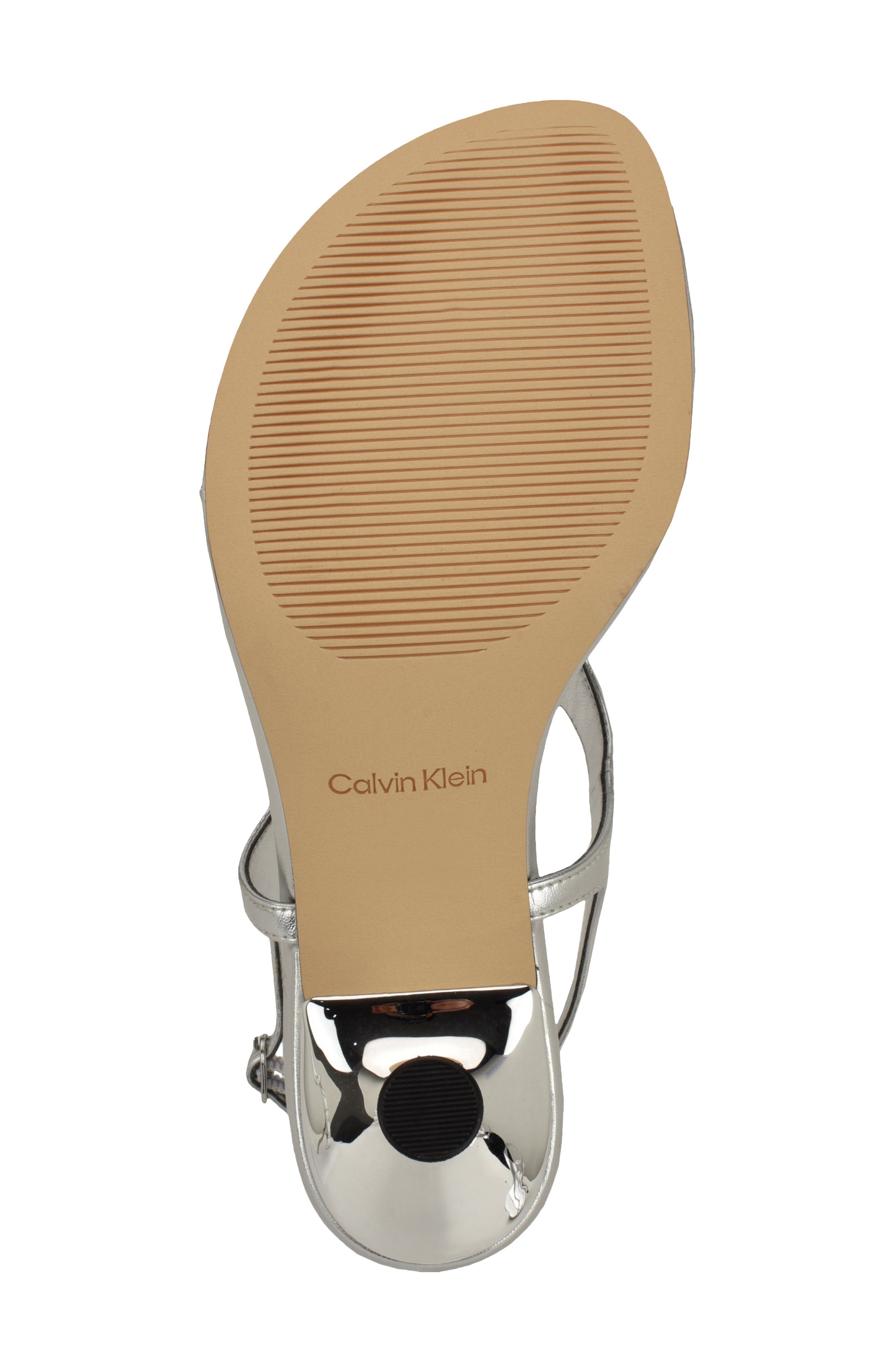 Portia Ankle Strap Sandal, Alternate, color, SILVER