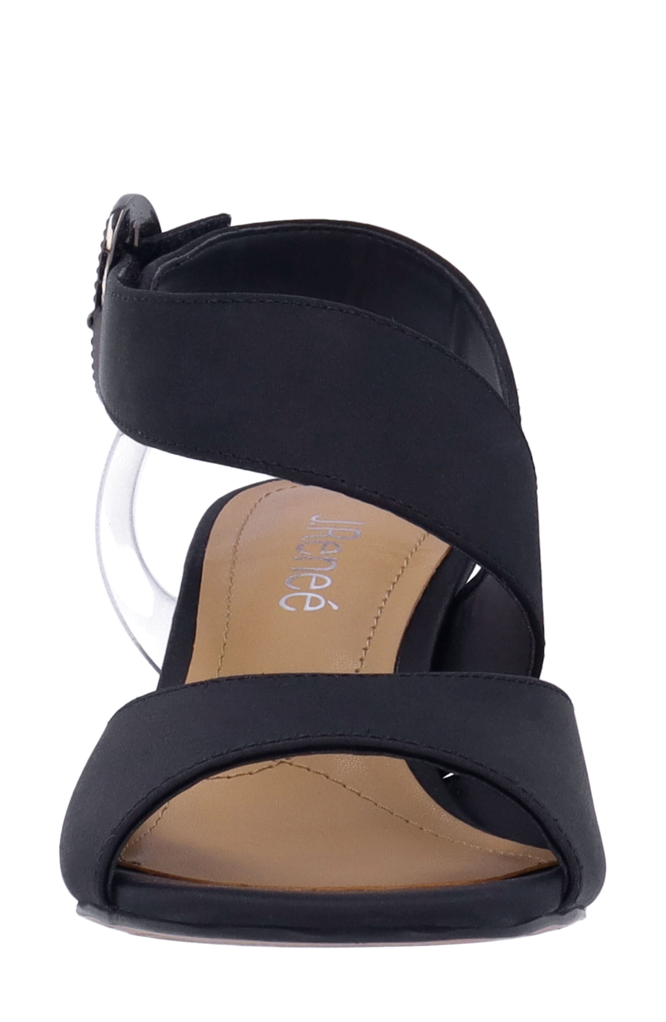 J. Reneé Safira Sandal, Alternate, color, Black