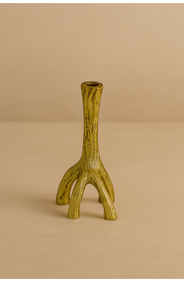 Raiz Studio Rooted Candle Holder, Alternate, color, Short