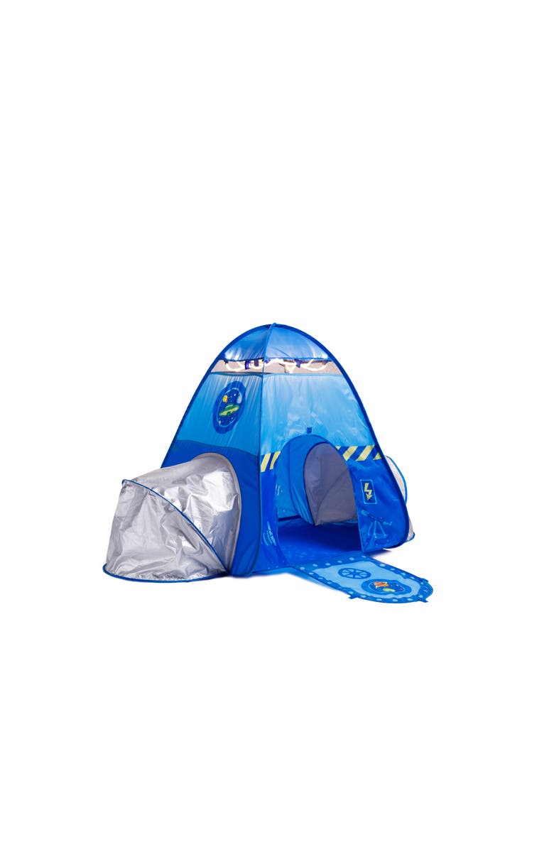 Fun2Give Popitup Rocket Play Tent With Lights, Alternate, color, Blue