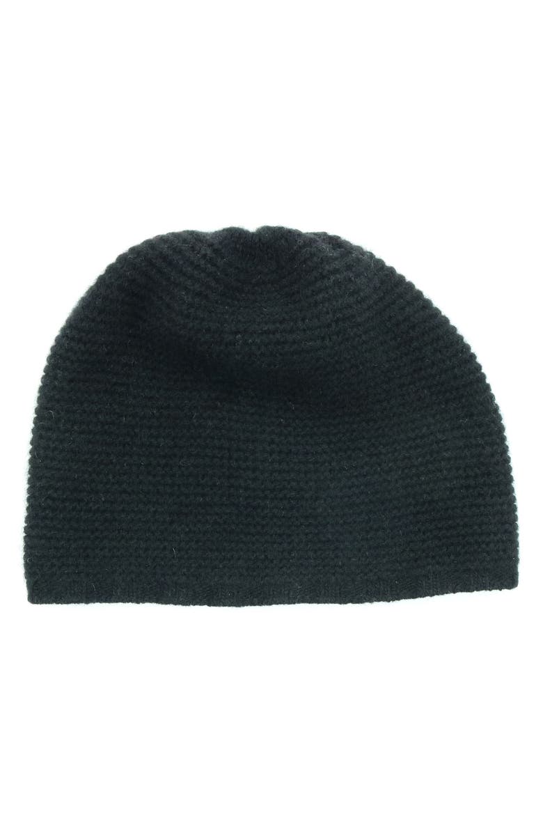 Portolano Cashmere Beanie, Main, color, Black