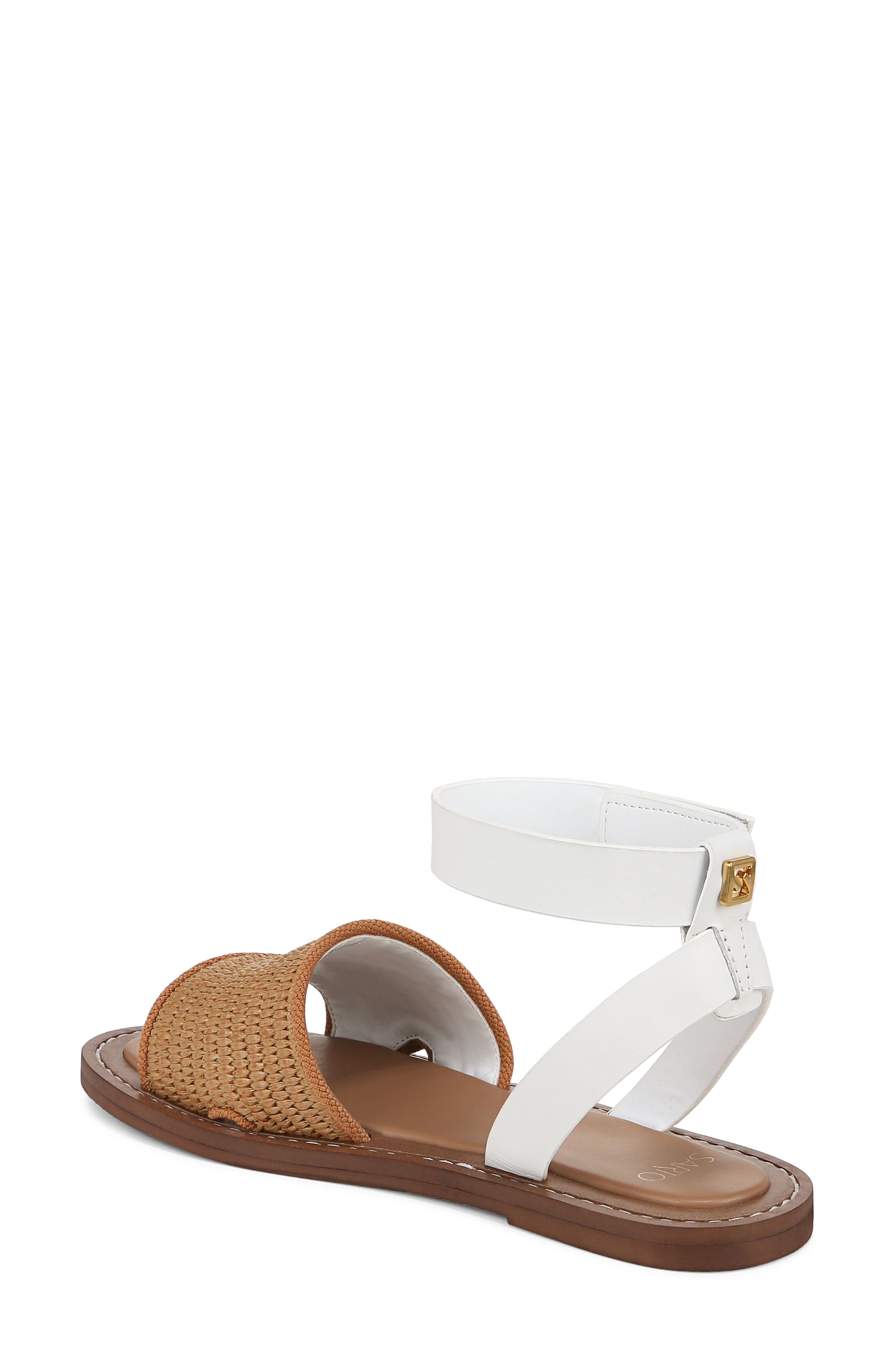 SARTO by Franco Sarto Rosa Ankle Strap Sandal, Alternate, color, Tan