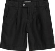 Alex Mill Luna Pleated Linen Shorts