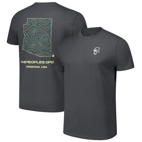 Flomotion Unisex  Charcoal Wm Phoenix Open Arizona T-shirt