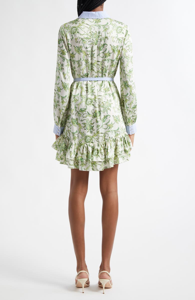 Tirza Mixed Print Long Sleeve Shirtdress