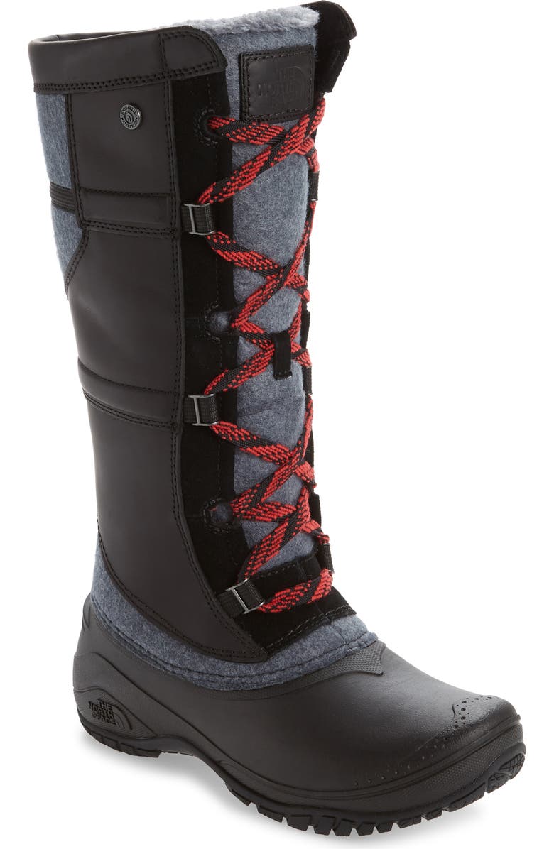 The North Face Shellista IV Tall Waterproof Insulated Winter Boot, Main, color,