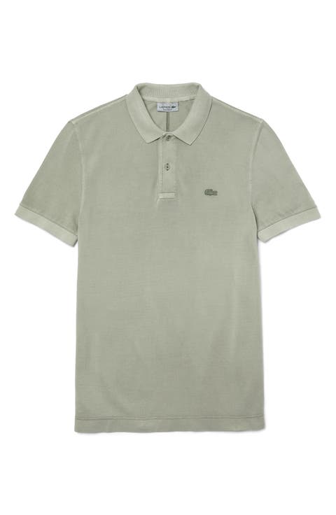 Regular Fit Solid Cotton Polo Shirt