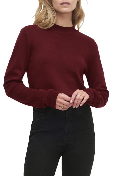 The Whitney Mock Neck Sweater