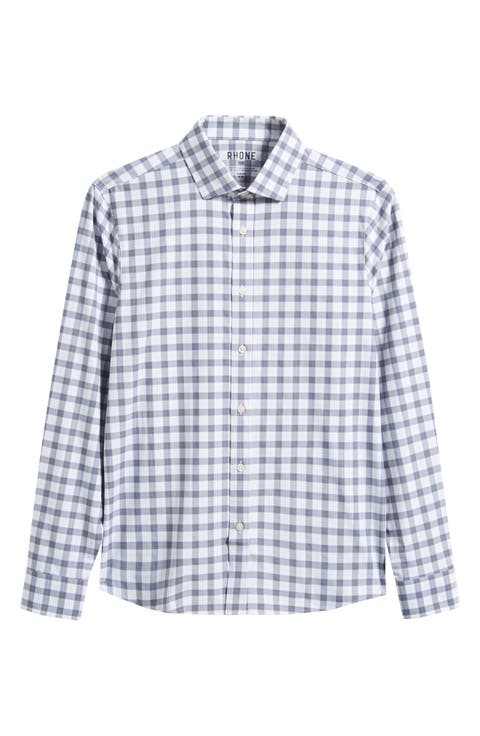 State of Mind Slim Fit Check Button-Up Shirt