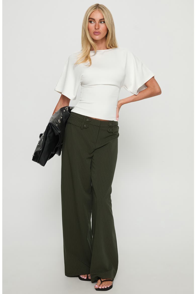 Arazia Crop Dolman Sleeve Knit Top, Alternate, color, WHITE