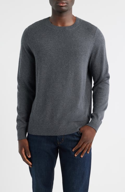 Crewneck Cotton & Cashmere Sweater