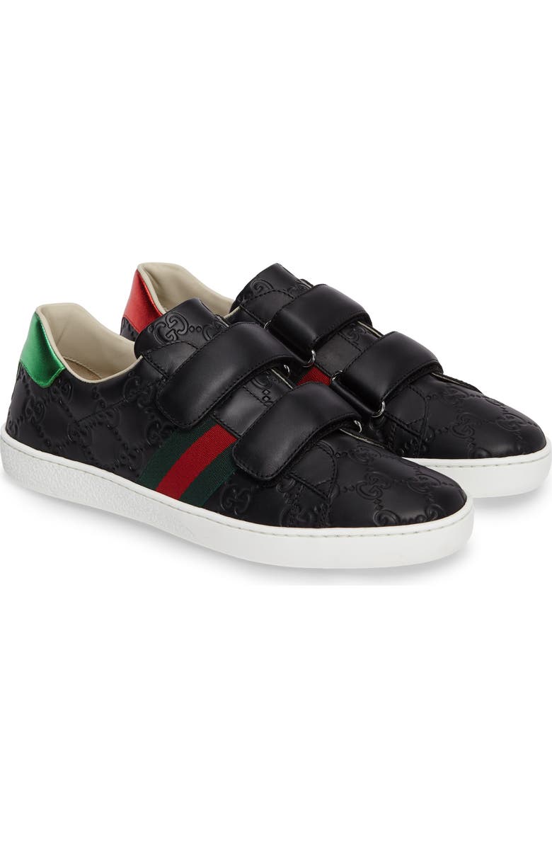 Gucci New Ace Sneaker, Alternate, color,