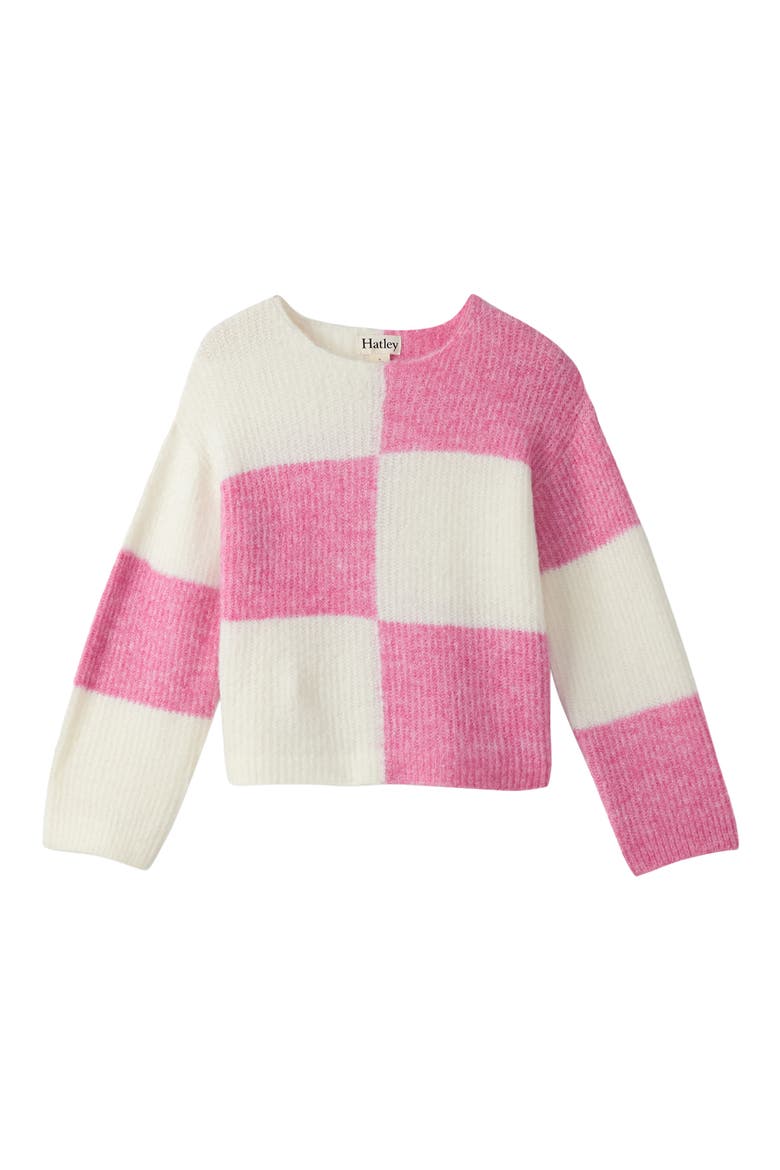 Kids' Sea Sweater, Main, color, SEA PINK